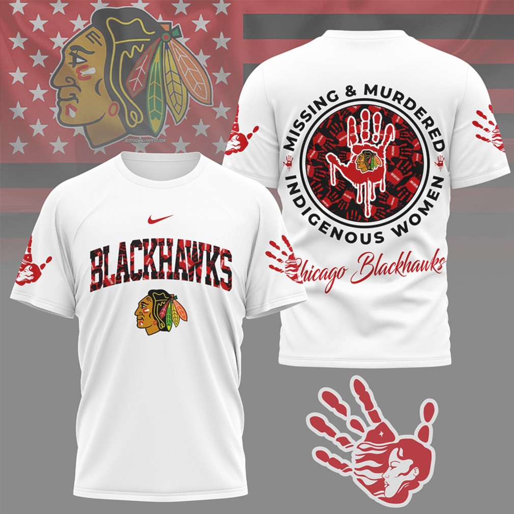 Chicago Blackhawks MMIW Awareness Hockey Indigenous Women Support Shirt Chicago Blackhawks MMIW Awareness Hockey Indigenous Women Support Shirt