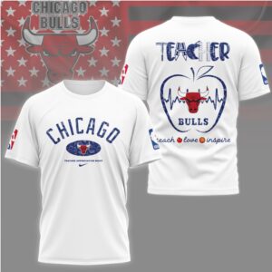 Chicago Bulls Teacher Appreciation Night Graphic Basketball Fan Educator Game Day Shirt