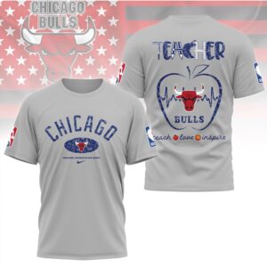Chicago Bulls Teacher Appreciation Night Graphic Basketball Fan Educator Game Day Shirt