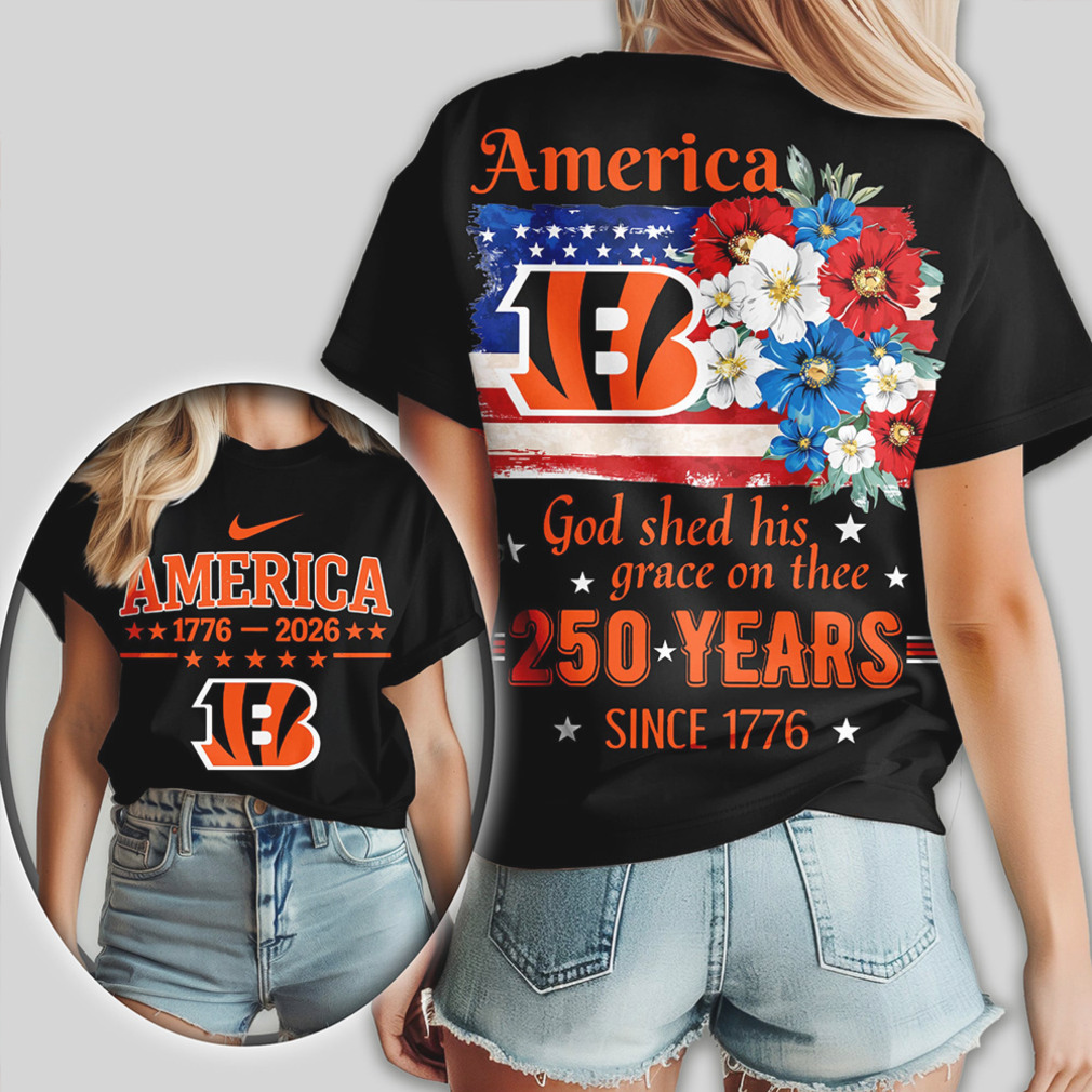Cincinnati Bengals America 250 Years Since 1776 Patriotic Independence Day Shirt Cincinnati Bengals America 250 Years Since 1776 Patriotic Independence Day Shirt