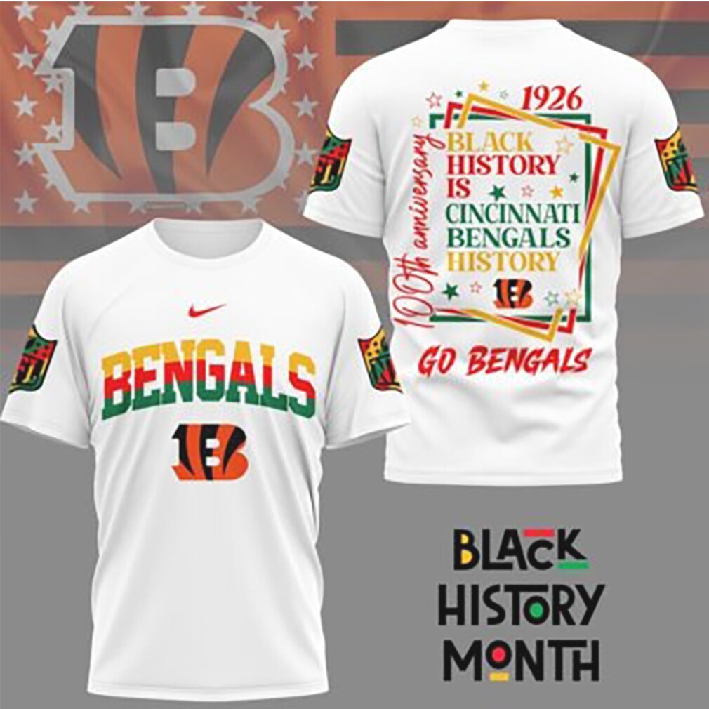 Cincinnati Bengals Black History Month Anniversary NFL Team Cincinnati Bengals Black History Month Anniversary NFL Team