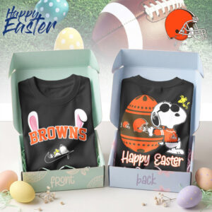 Cleveland Browns Snoopy Happy Easter Egg Hunt Nike Logo Football Fan Shirt Cleveland Browns Snoopy Happy Easter Egg Hunt Nike Logo Football Fan Shirt
