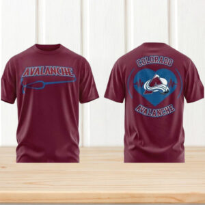 Colorado Avalanche Healthcare Appreciation Night Maroon Stethoscope Logo NHL Shirt Colorado Avalanche Healthcare Appreciation Night Maroon Stethoscope Logo NHL Shirt