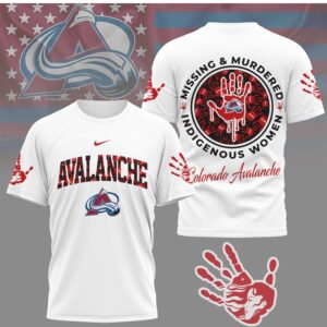 Colorado Avalanche MMIW Awareness Hockey Indigenous Women Support Shirt Colorado Avalanche MMIW Awareness Hockey Indigenous Women Support Shirt