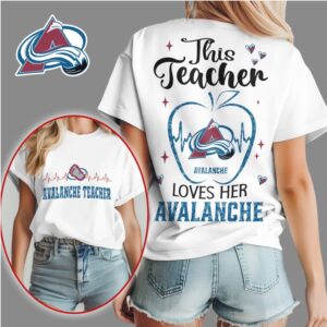 Colorado Avalanche Teacher Appreciation Graphic Shirt Hockey Fan Gift Game Day Shirt