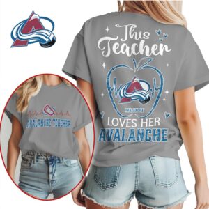 Colorado Avalanche Teacher Appreciation Graphic Shirt Hockey Fan Gift Game Day Shirt