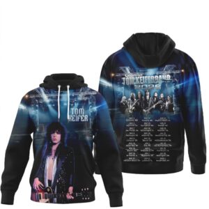 Tom Keifer Band Cinderella 2026 Tour Dates Rock Music Legend Graphic Tour T Shirt