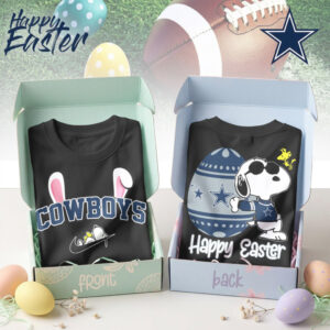 Dallas Cowboys Snoopy Happy Easter Bunny Ears Nike Logo Football Fan Shirt Dallas Cowboys Snoopy Happy Easter Bunny Ears Nike Logo Football Fan Shirt