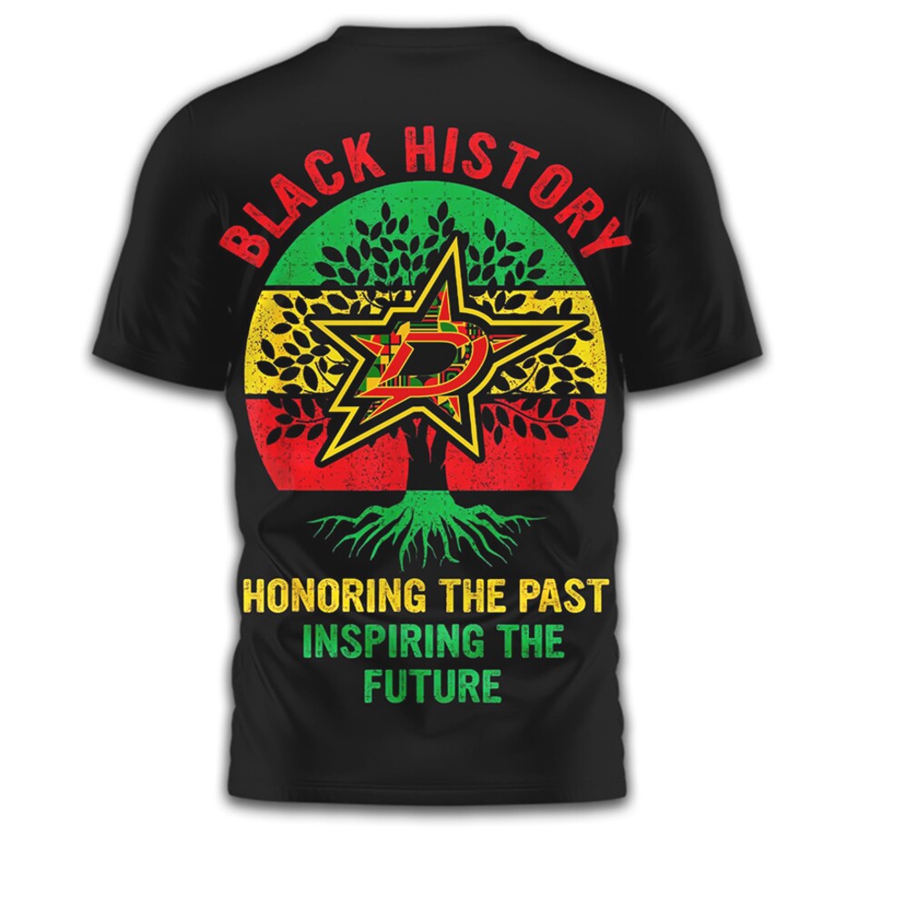 Dallas Stars Black History Month I Am Black History Graphic Tee Dallas Stars Black History Month I Am Black History Graphic Tee