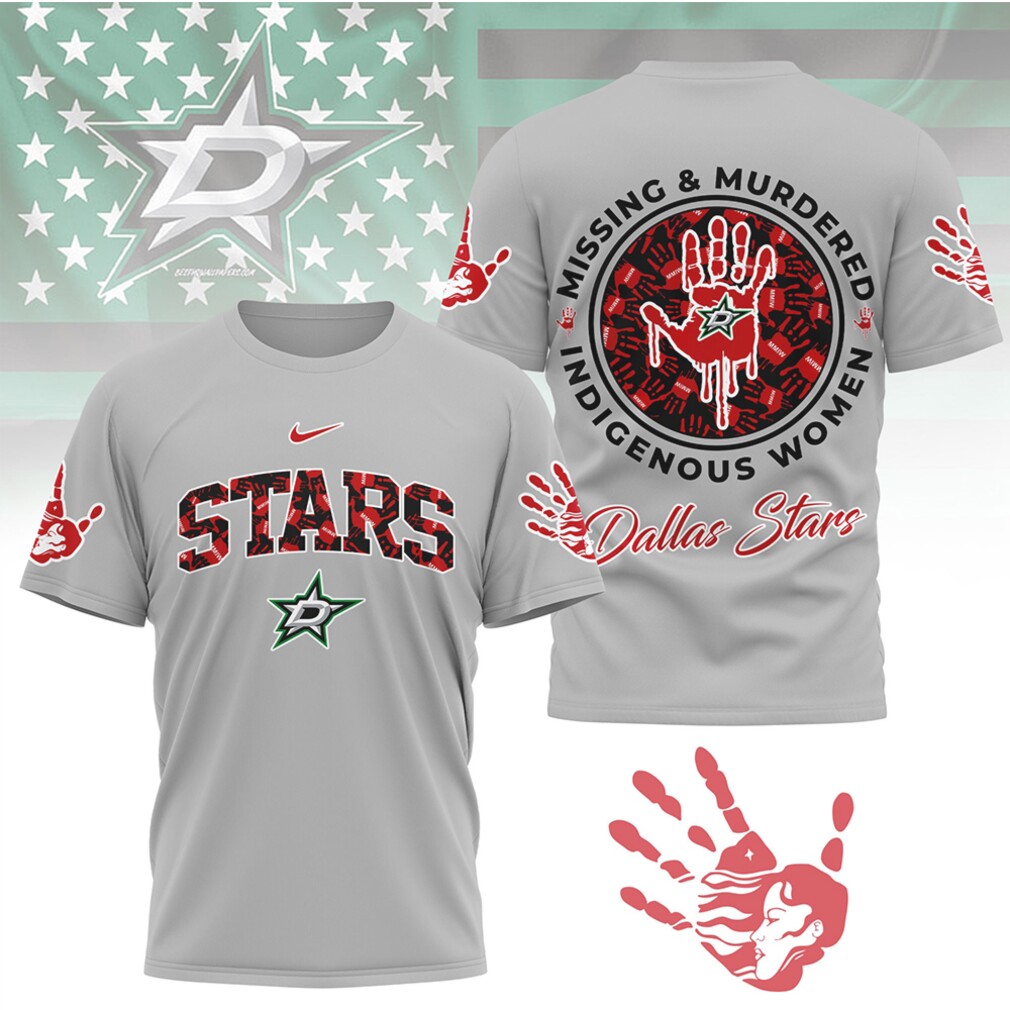 Dallas Stars MMIW Awareness Indigenous Women Support Hockey Fan Gift Shirt Dallas Stars MMIW Awareness Indigenous Women Support Hockey Fan Gift Shirt