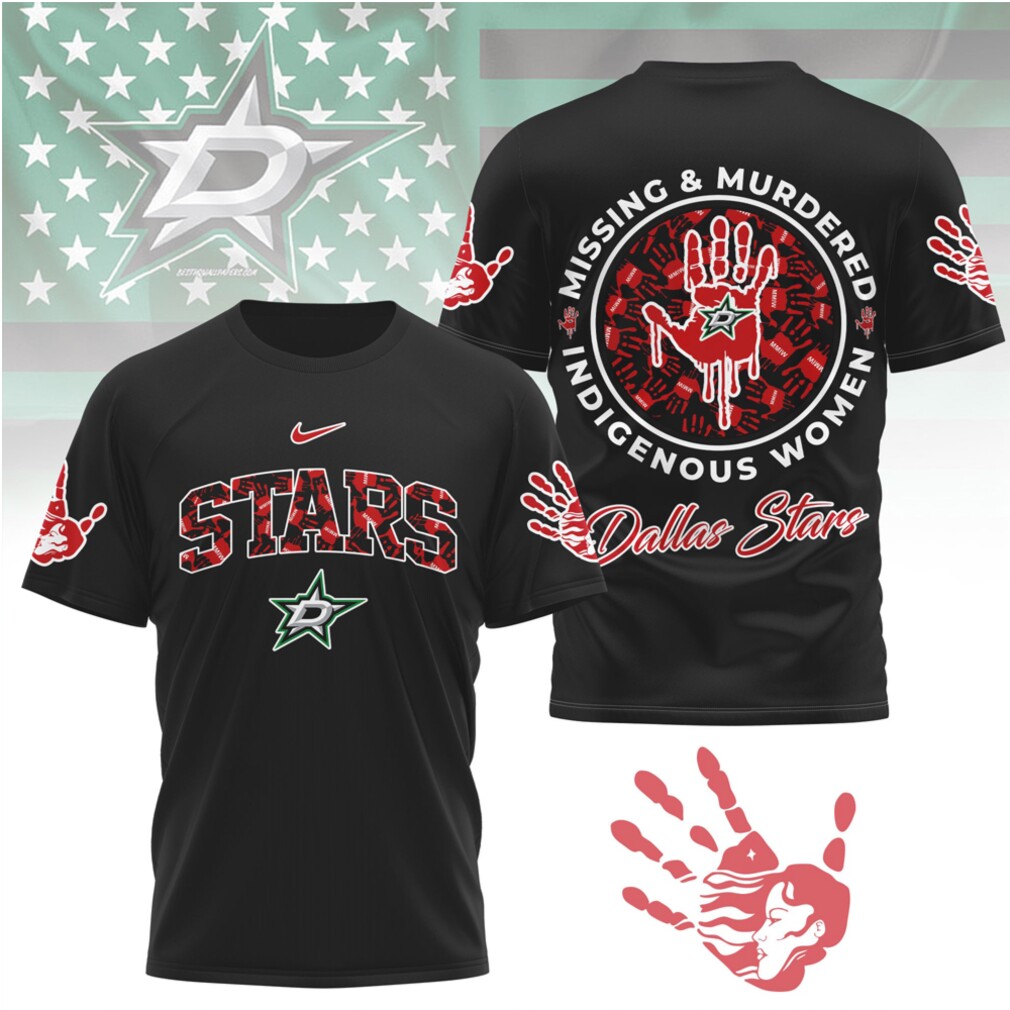 Dallas Stars MMIW Awareness Indigenous Women Support Hockey Fan Gift Shirt Dallas Stars MMIW Awareness Indigenous Women Support Hockey Fan Gift Shirt