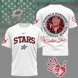 Dallas Stars MMIW Awareness Indigenous Women Support Hockey Fan Gift Shirt