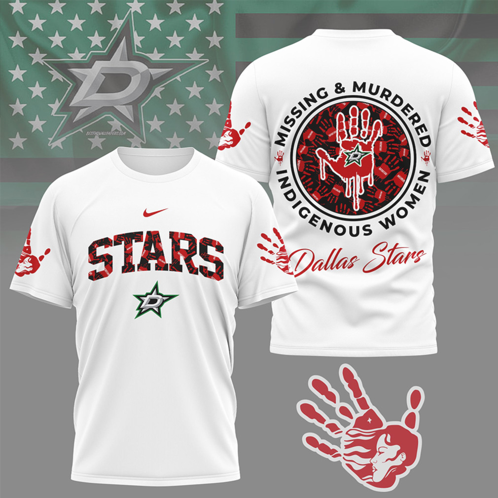 Dallas Stars MMIW Awareness Indigenous Women Support Hockey Fan Gift Shirt Dallas Stars MMIW Awareness Indigenous Women Support Hockey Fan Gift Shirt