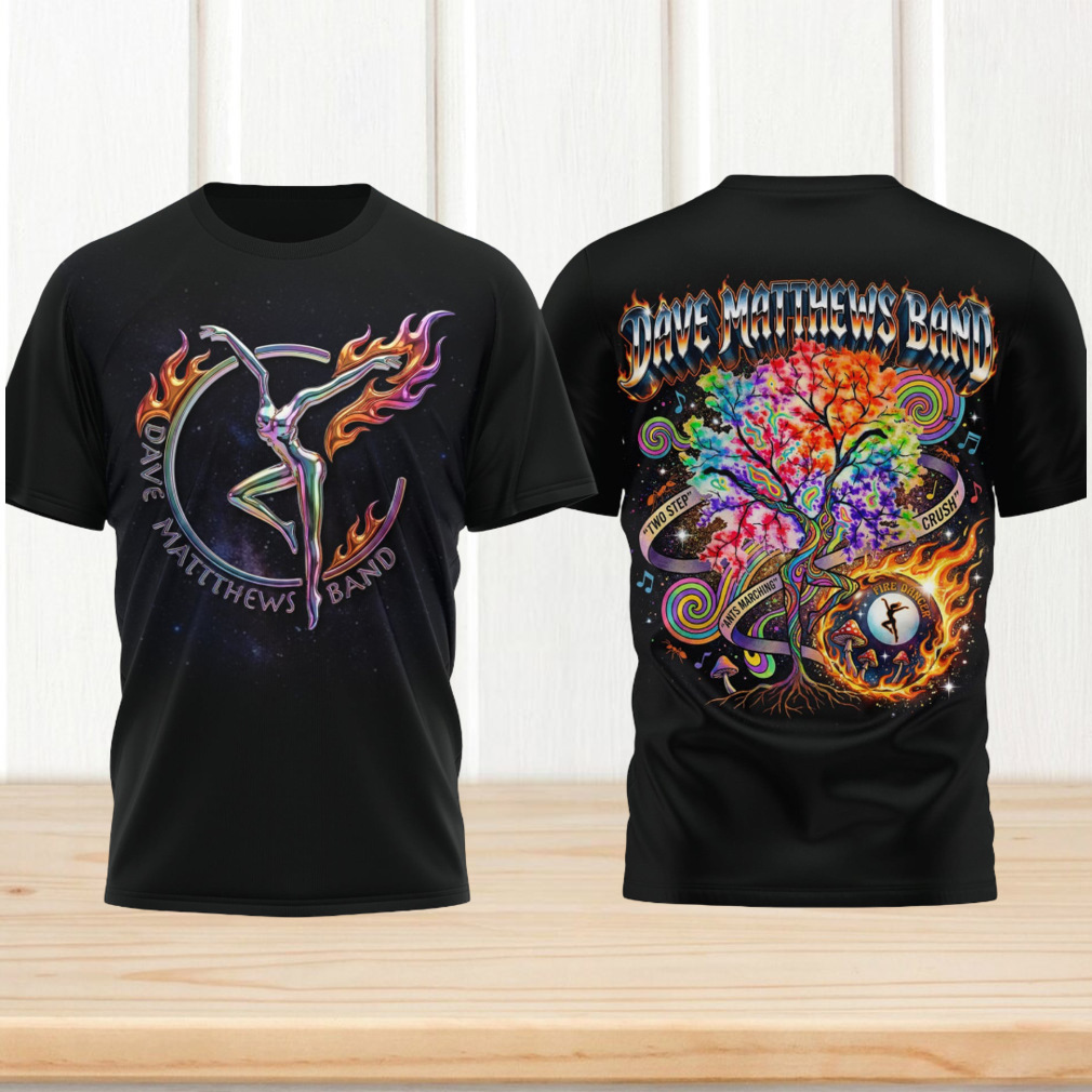 Dave Matthews Band Fire Dancer Jam Band tshirt Dave Matthews Band Fire Dancer Jam Band tshirt