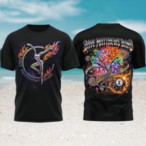 Dave Matthews Band Fire Dancer Jam Band tshirt