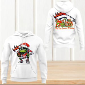 Denver Broncos Christmas Grinch Football Holiday Fan Hoodie Denver Broncos Christmas Grinch Football Holiday Fan Hoodie