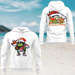 Denver Broncos Christmas Grinch Football Holiday Fan Hoodie