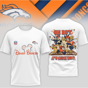 Denver Broncos Disney Mickey Mouse Oh Boy It’s Game Day Football Fan Shirt Denver Broncos Disney Mickey Mouse Oh Boy It’s Game Day Football Fan Shirt