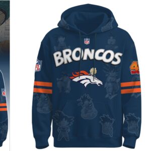 Denver Broncos Dragon Ball Super Saiyan Mashup Hoodie Anime NFL Fusion T Shirt Denver Broncos Dragon Ball Super Saiyan Mashup Hoodie Anime NFL Fusion T Shirt