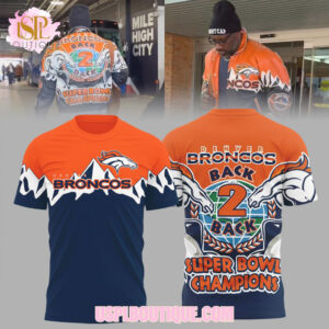 Denver Broncos Super Bowl Champions Back To Back Vintage Style All Over Print Hoodie Denver Broncos Super Bowl Champions Back To Back Vintage Style All Over Print Hoodie