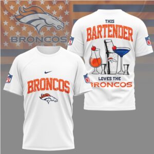 Denver Broncos This Bartender Loves The Broncos Vintage NFL Sport Fan T Shirt Denver Broncos This Bartender Loves The Broncos Vintage NFL Sport Fan T Shirt