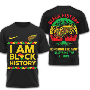 Detroit Red Wings Black History Month Honoring The Past Graphic Shirt Detroit Red Wings Black History Month Honoring The Past Graphic Shirt