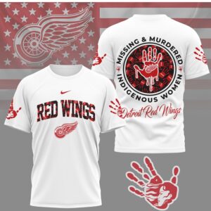Detroit Red Wings MMIW Awareness Hockey Indigenous Women Support Apparel Shirt Detroit Red Wings MMIW Awareness Hockey Indigenous Women Support Apparel Shirt