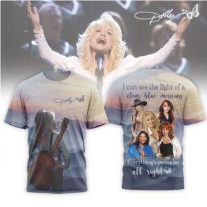 Dolly Parton I Can See The Light Country Music tshirt