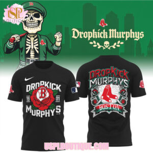 Dropkick Murphys Boston Red Sox Skeleton Baseball Graphic Tee Irish Punk Rock Apparel Dropkick Murphys Boston Red Sox Skeleton Baseball Graphic Tee Irish Punk Rock Apparel