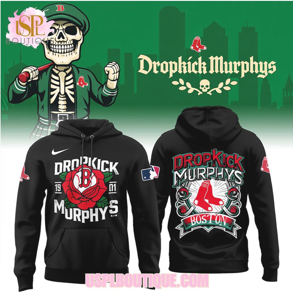 Dropkick Murphys Boston Red Sox Skeleton Baseball Graphic Tee Irish Punk Rock Apparel Dropkick Murphys Boston Red Sox Skeleton Baseball Graphic Tee Irish Punk Rock Apparel