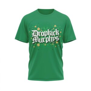 Dropkick Murphys Saint Patrick’s Day Skeleton Bagpipes Green Clover Punk Rock Fan T Shirt Dropkick Murphys Saint Patrick’s Day Skeleton Bagpipes Green Clover Punk Rock Fan T Shirt