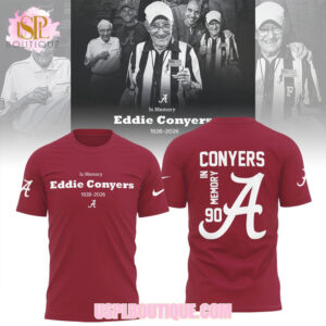 Eddie Conyers Alabama Memorial Hoodie Vintage Crimson Tide Football Fan Game Day Apparel Eddie Conyers Alabama Memorial Hoodie Vintage Crimson Tide Football Fan Game Day Apparel