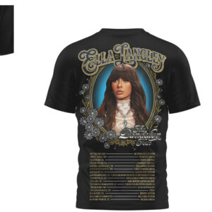 Ella Langley The Dandelion Tour Vintage 90s Style Graphic Country Music Fan T Shirt