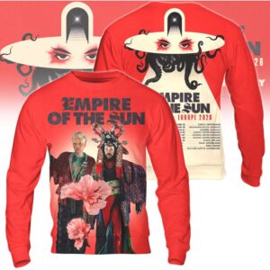 Empire Of The Sun Ask That God Europe 2026 World Tour tshirt Empire Of The Sun Ask That God Europe 2026 World Tour tshirt