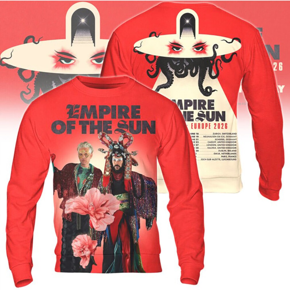 Empire Of The Sun Ask That God Europe 2026 World Tour tshirt Empire Of The Sun Ask That God Europe 2026 World Tour tshirt