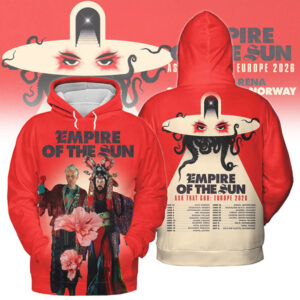 Empire Of The Sun Ask That God Europe 2026 World Tour tshirt