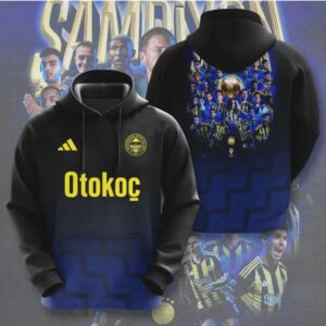 Fenerbahçe SK Otokoc Soccer Team Champions Turkish League Victory Graphic T Shirt Fenerbahçe SK Otokoc Soccer Team Champions Turkish League Victory Graphic T Shirt