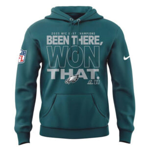 Fly Eagles Fly 2025 NFC East Champions Philadelphia Football Fan Apparel Hoodie