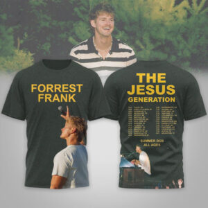 Forrest Frank The Jesus Generation Summer 2026 Tour Shirt