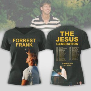 Forrest Frank The Jesus Generation Summer 2026 Tour Shirt