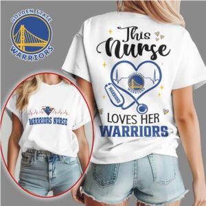 Golden State Warriors Nurse Heart Stethoscope Tee Vintage Basketball Healthcare Fan Shirt