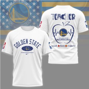 Golden State Warriors Teacher Appreciation Night Tee Apple Logo Basketball Fan Gift Shirt