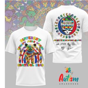 Grateful Dead Autism Awareness Different Doesn’t Mean Wrong T Shirt Grateful Dead Autism Awareness Different Doesn’t Mean Wrong T Shirt