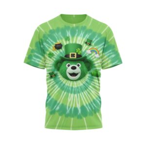 Grateful Dead Bear Grateful To Be Irish Saint Patrick’s Day Tie Dye T Shirt Grateful Dead Bear Grateful To Be Irish Saint Patrick’s Day Tie Dye T Shirt