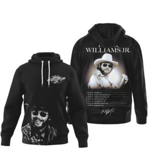 Hank Williams Jr. Vintage Portrait Country Music Legend Merch Shirt Hank Williams Jr. Vintage Portrait Country Music Legend Merch Shirt