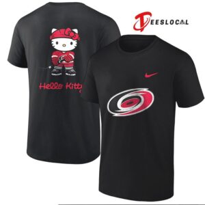 Hello Kitty Carolina Hurricanes Hockey Black Graphic Long Sleeve Hoodie Merch Hello Kitty Carolina Hurricanes Hockey Black Graphic Long Sleeve Hoodie Merch