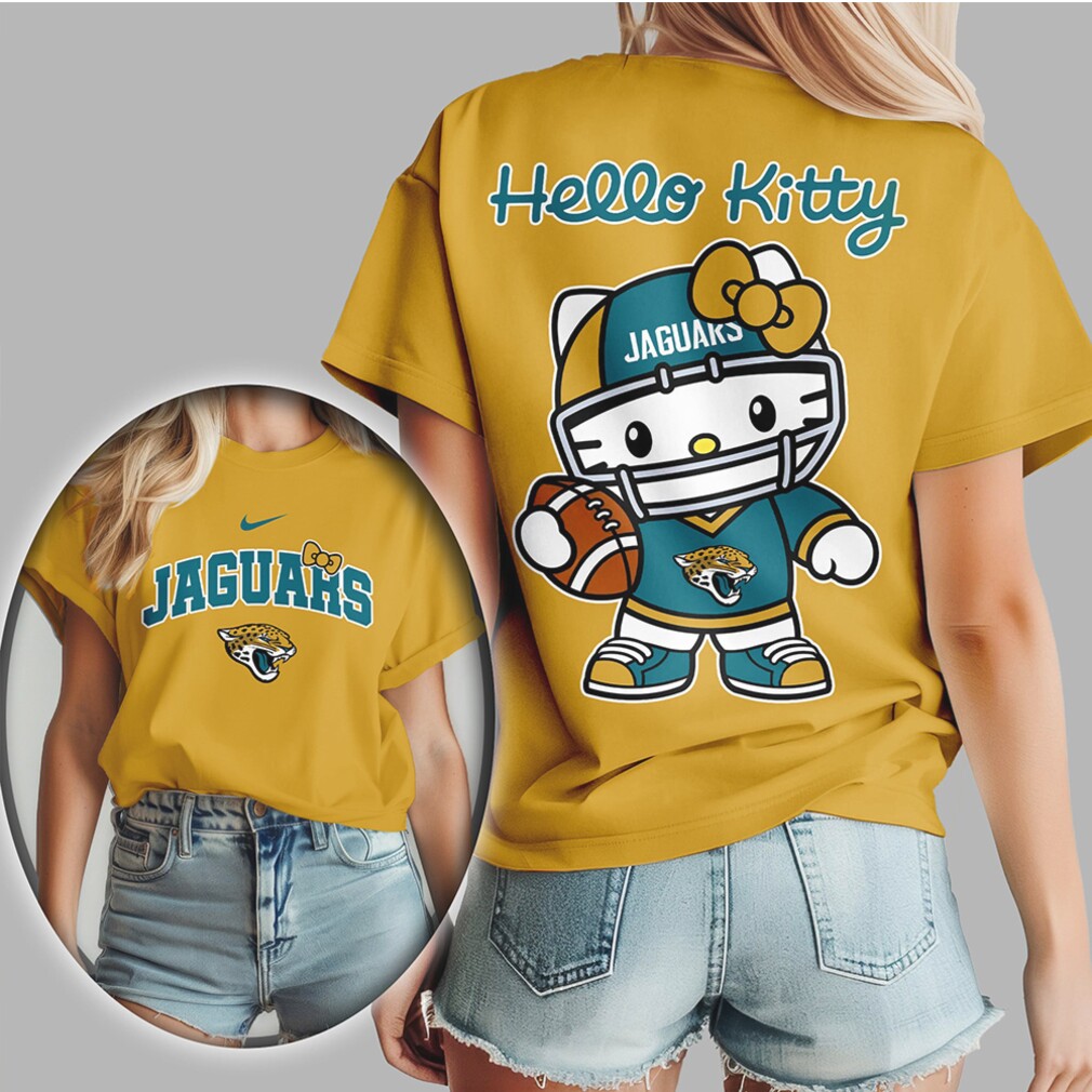 Hello Kitty Jacksonville Jaguars Football Fan Cute Kawaii T Shirt Hello Kitty Jacksonville Jaguars Football Fan Cute Kawaii T Shirt