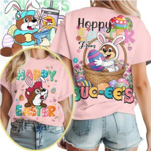 Hoppy Easter From Buc ee’s Mascot Bunny Cute Holiday Party Wear T Shirt Hoppy Easter From Buc ee’s Mascot Bunny Cute Holiday Party Wear T Shirt