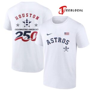 Houston Astros America 250th Anniversary Commemorative Baseball Fan T Shirt Houston Astros America 250th Anniversary Commemorative Baseball Fan T Shirt