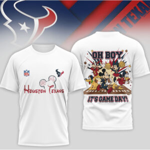 Houston Texans Mickey Mouse It’s Game Day Navy Blue Disney Football Shirt Houston Texans Mickey Mouse It’s Game Day Navy Blue Disney Football Shirt